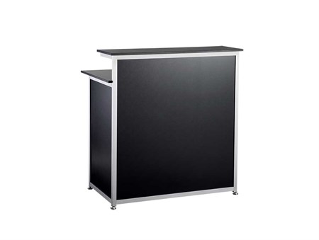 Disk, tvåplan, 1000x600x900/1100mm, svart